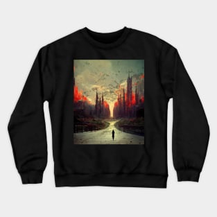 Walk alone Crewneck Sweatshirt